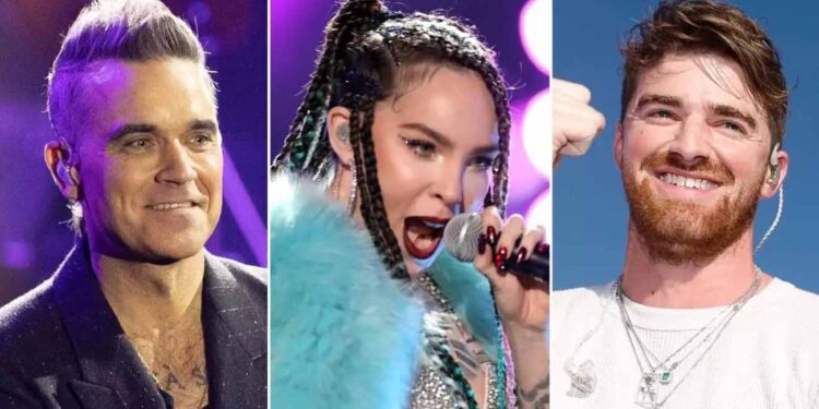 Robbie Williams, Belinda, The Chainsmokers y más están listos para Emblema