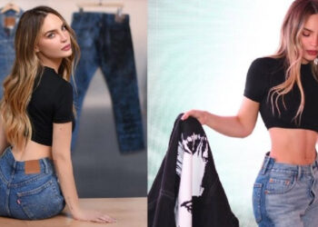 Belinda tiene el jean denim más top de la primavera