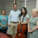 Apoya Toño Astiazarán a Karla Robles, participante en el Festival Internacional de Cellos