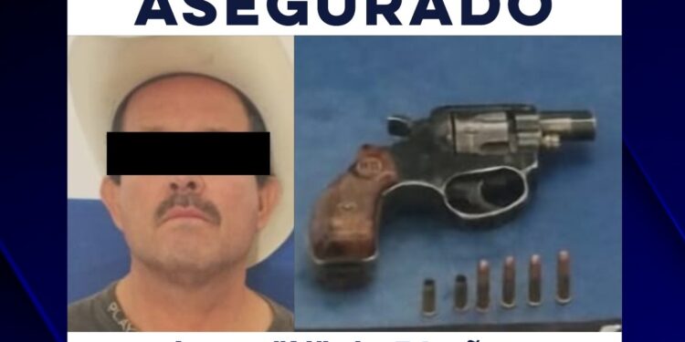 Asegura Policía Estatal a persona armada en Cajeme