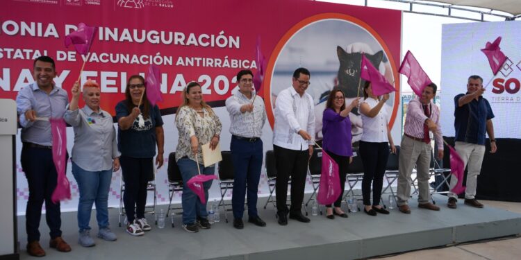 Invierte Gobierno de Sonora cerca de seis millones de pesos en vacunación antirrábica