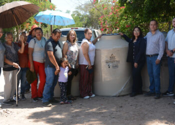 Llegan a fundición  más beneficios con tinacos para el agua