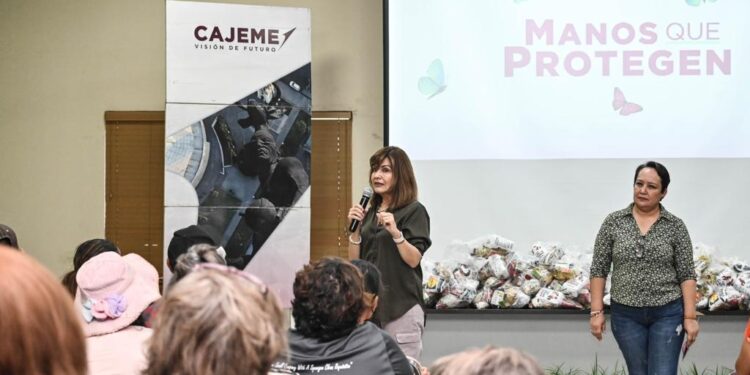 DIF Cajeme entrega apoyo mensual de despensa para adultos mayores