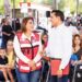Devela Gobierno de Sonora mural “Familias de Corazón” en la plaza Alonso Vidal.