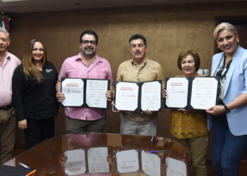 Firman Convenio De Colaboración Ayuntamiento De Cajeme e ICATSON