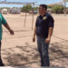 Protección civil realiza revisión de juegos mecánicos.