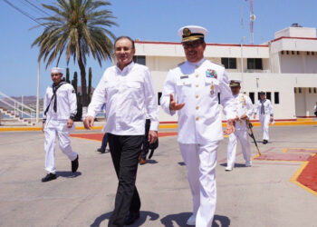 Trabajo conjunto entre Semar y Gobierno de Sonora beneficia al desarrollo del estado: Alfonso Durazo