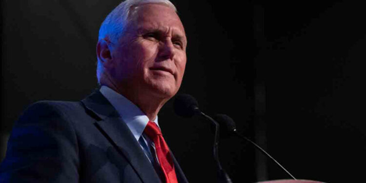 Exvicepresidente de EU, Mike Pence presenta su candidatura a la Casa Blanca