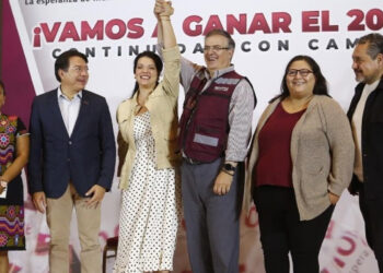 Ebrard se registra como aspirante a la candidatura presidencial de Morena para 2024
