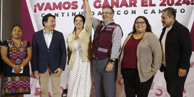 Ebrard se registra como aspirante a la candidatura presidencial de Morena para 2024
