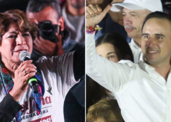 López Obrador felicita a Delfina Gómez y Manolo Jiménez; «van a recibir apoyo del gobierno»