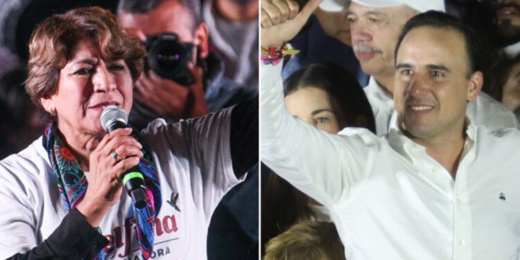 López Obrador felicita a Delfina Gómez y Manolo Jiménez; «van a recibir apoyo del gobierno»