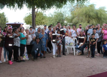 Alcalde Jesús Flores sigue atendiendo a los Huatabampenses.