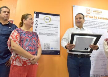 Recibe Dirección de Recursos Humanos Certificación ISO 9001-2015