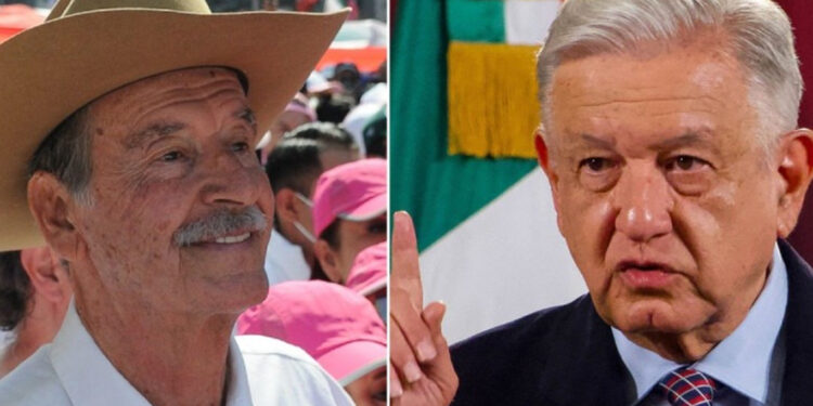 López Obrador llama «hipócrita» a Fox por adjudicarse autoría de pensiones a adultos mayores