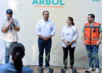 Impulsa Toño Astiazarán meta adicional de dotar y sembrar 10 mil árboles en Hermosillo este año