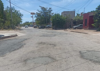 Trabajo de bacheo sigue adelante.