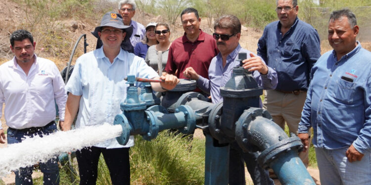 Reactivan pozo de brisas para abasto de agua al sur poniente