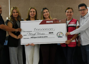 Recibe DIF Municipal donación de 200 mil pesos