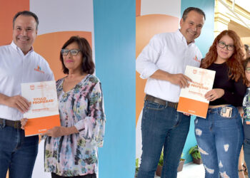 Rebasa Toño Astiazarán meta de entrega de títulos de propiedad