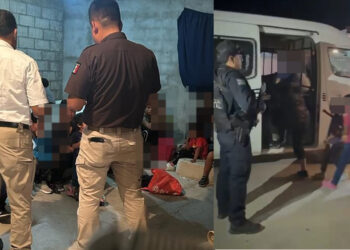 Rescatan Policía Estatal, INM y Sedena a migrantes en General Plutarco Elías Calles