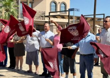 Arranca pavimentación de Av. Carranza con recursos del Repuve