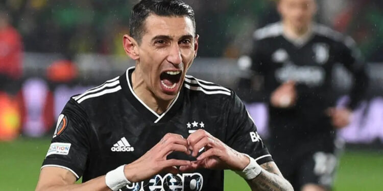 Ángel Di María se despide de la Juventus