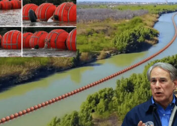 Texas instalará muro fronterizo flotante sobre el Río Bravo, anuncia el gobernador Greg Abbot