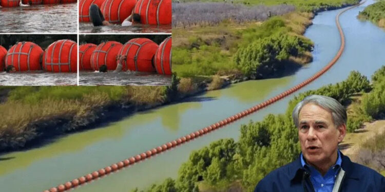 Texas instalará muro fronterizo flotante sobre el Río Bravo, anuncia el gobernador Greg Abbot
