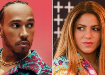 Revelan que sí hubo besos entre Shakira y Lewis Hamilton