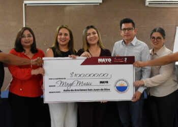 Recibe DIF Municipal donación de 200 mil pesos
