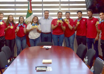 Incentiva Toño Astiazarán a medallistas de los Juegos Centroamericanos y del Caribe 2023