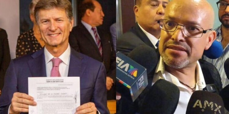 Enrique de la Madrid e Israel Rivas se registran al proceso del Frente Amplio por México