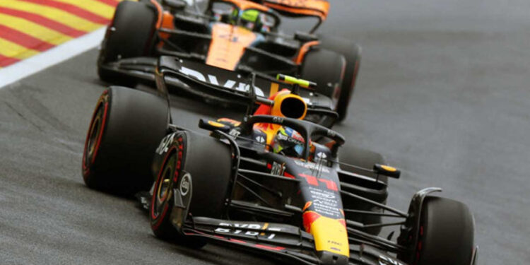 Checo, octavo en el Sprint Shootout del GP de Bélgica