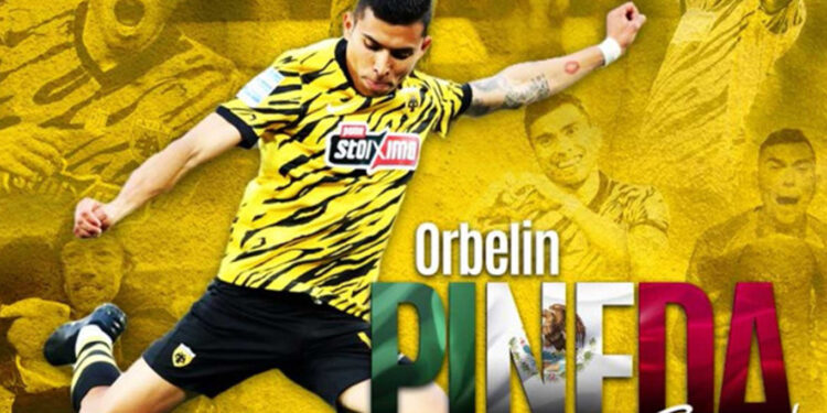 Orbelín Pineda hace historia; el mayor fichaje del AEK FC