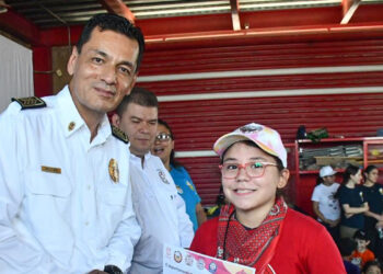 Disfrutaron 150 niñas y niños el campamento de verano “El Mejor Bombero eres Tú”