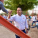 Entrega Toño Astiazarán a familias Parque rehabilitado en la colonia Virreyes