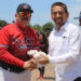 Inaugura alcalde Jesus Flores Liga de Beisbol Segunda Fuerza
