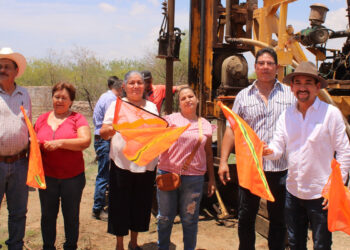 Ejidos fco. sarabia y 24 de febrero ya tendrán su pozo rehabilitado.
