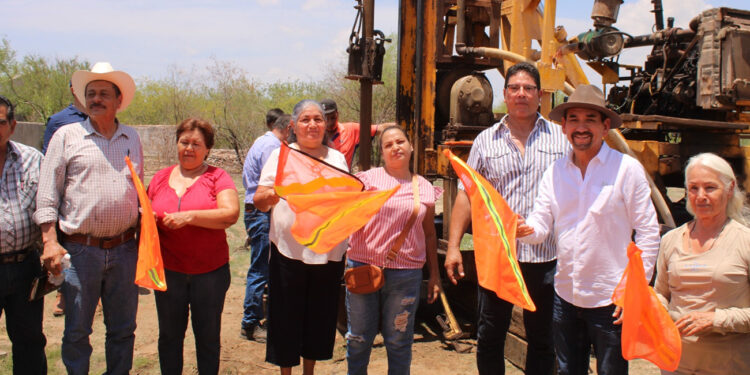 Ejidos fco. sarabia y 24 de febrero ya tendrán su pozo rehabilitado.