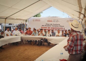 Gobierno de Sonora da continuidad a mesas de trabajo yoreme – mayo