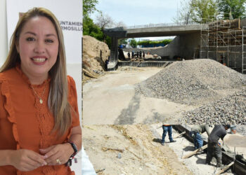 Presenta 30 por ciento de avance nuevo paso a desnivel de bulevar Luis Encinas