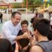 Entrega Toño Astiazarán rehabilitación de Parque a la Madre