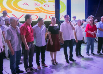 Inauguran oficialmente festejos por el centenario de Navojoa Reconoce alcalde Jorge Alberto Elías Retes el apoyo del gobernador Alfonso Durazo y de la Secretaría Estatal de Turismo