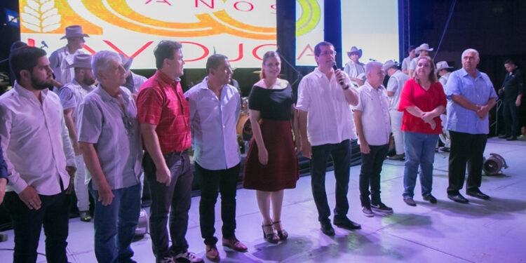 Inauguran oficialmente festejos por el centenario de Navojoa Reconoce alcalde Jorge Alberto Elías Retes el apoyo del gobernador Alfonso Durazo y de la Secretaría Estatal de Turismo
