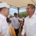 Gobernador Dr. Alfonso Durazo pone la primera piedra para construcción del Hospital del IMSS.