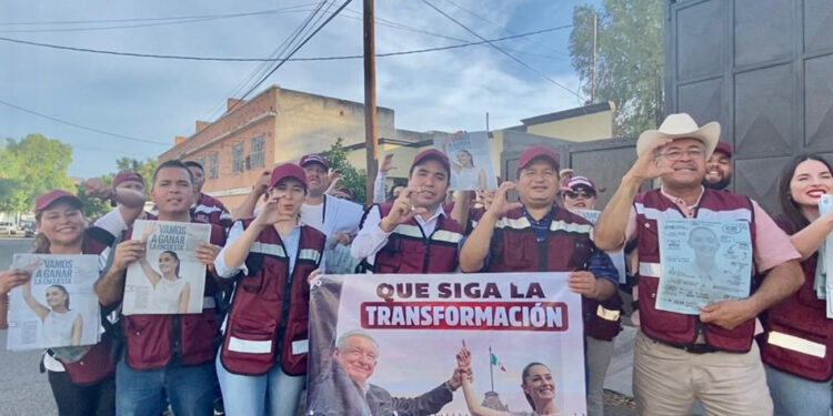 De norte a sur, de este a oeste, en Sonora se lleva el mensaje de la Dra. Claudia Sheinbaum
