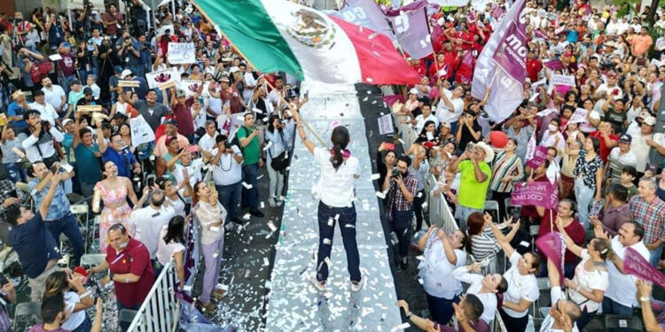 Claudia Sheinbaum visitó ya los 32 estados del país