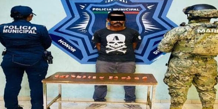 Captura SSPM y marina en operativos a dos con drogas
