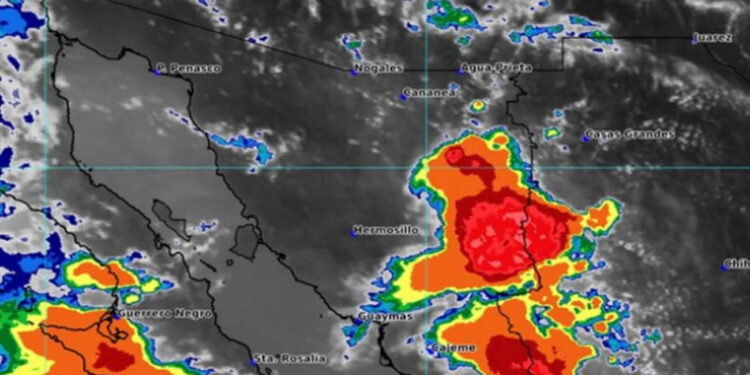 Se esperan para esta noche tormentas en gran parte de Sonora: Conagua